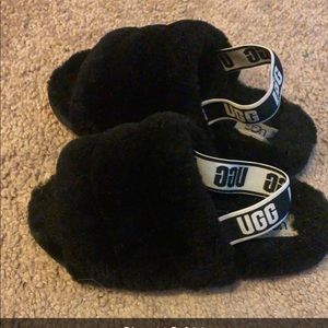 Ugg slides barely worn! Has a lot a life left!